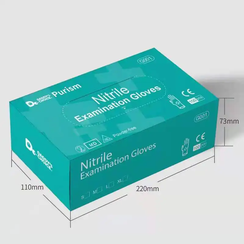 Лидер продаж, высококачественные одноразовые профессиональные нитриловые перчатки, перчатки для осмотра
