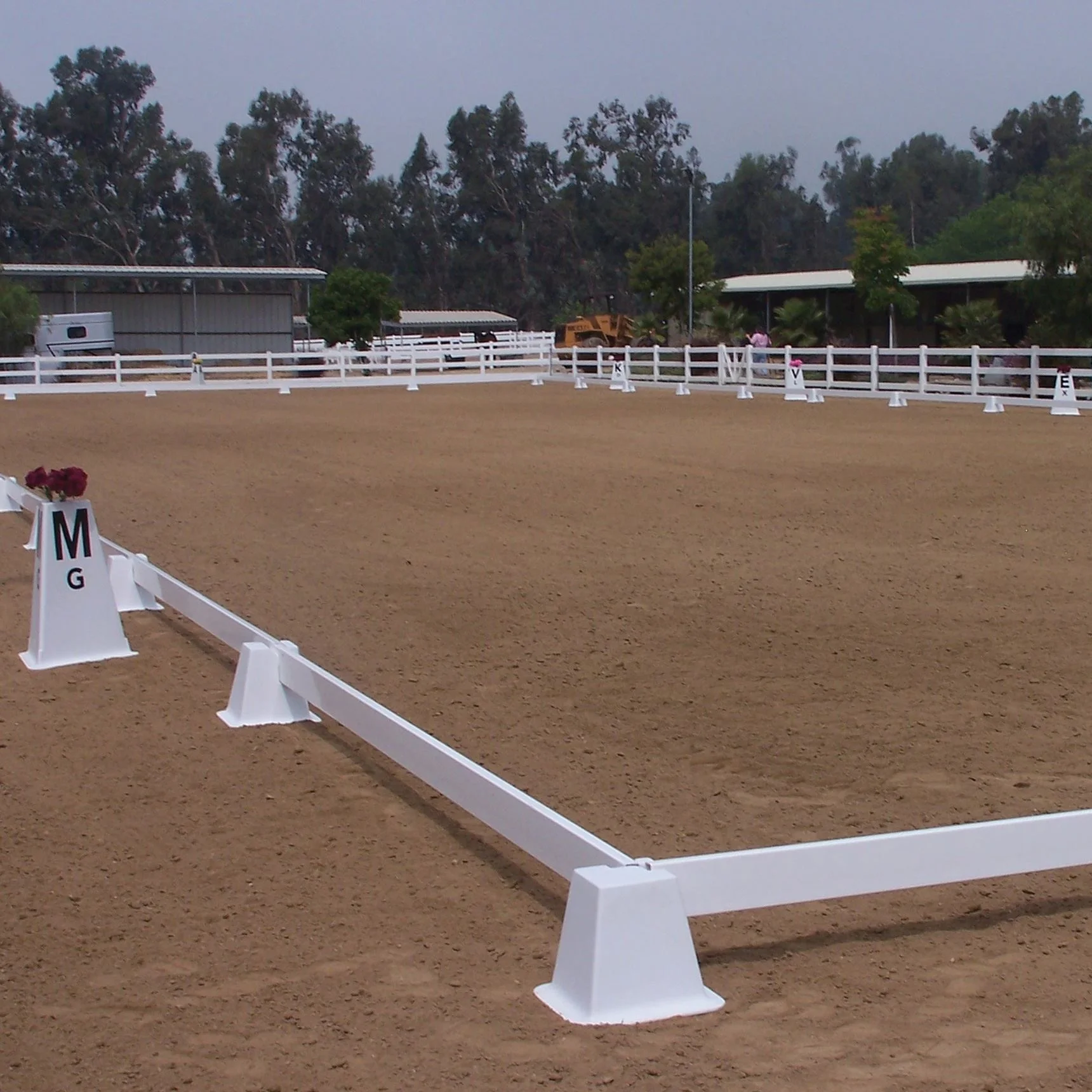 Fentech patent dressage arena fence