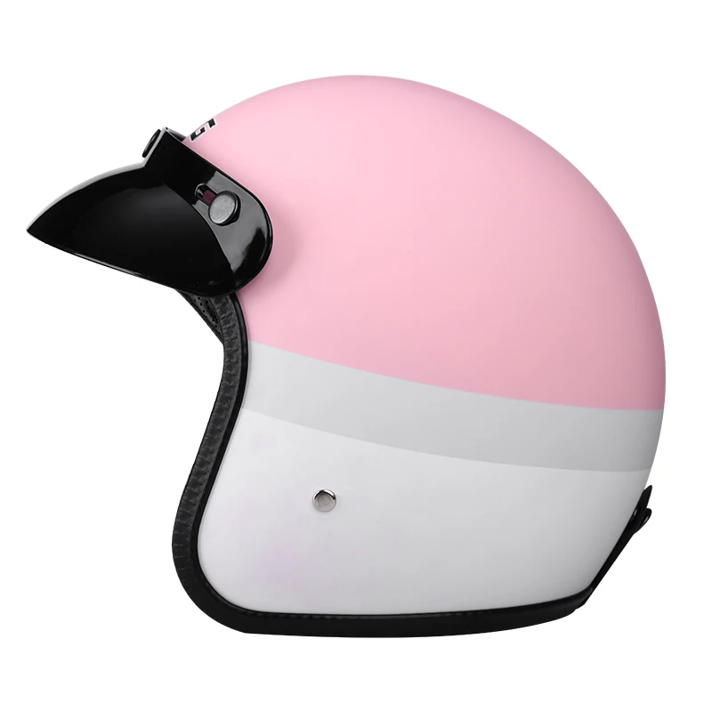 Manufacture Cheap Lady Helmet Motorcycle Open Face Half Helmet