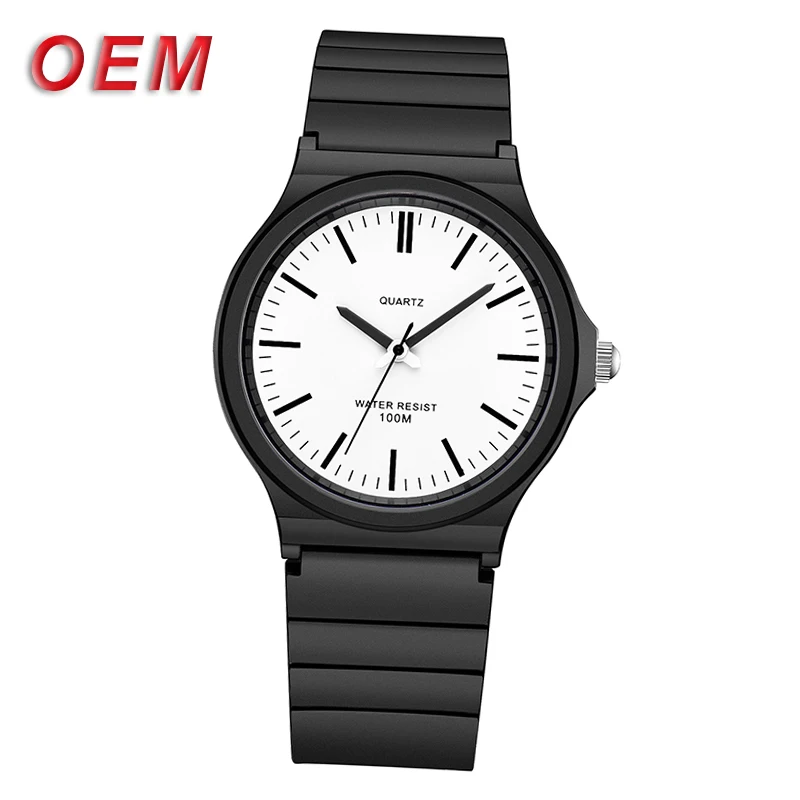 LHOTSE 3060  PLASTIC fashion waterproof ladies quartz women Watch Casual  quartz watches for men oem watch company