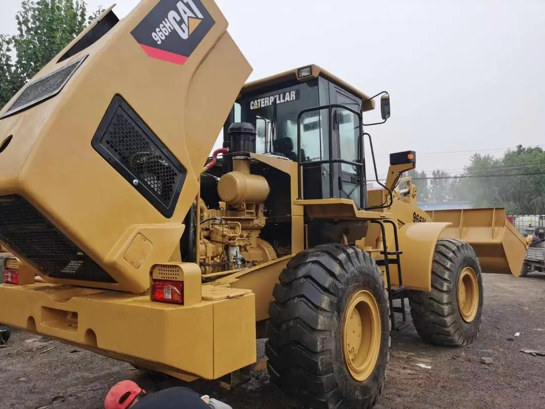 Japanese original imported Caterpillar 966H used wheel loaders sold cheaply and other models Carter sold CAT 966H