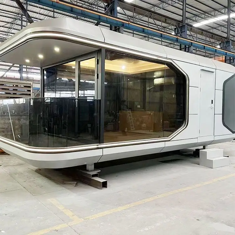 Good Security Space Capsule Container Home Capsule House Commercial Space Capsule Mobile House For Living