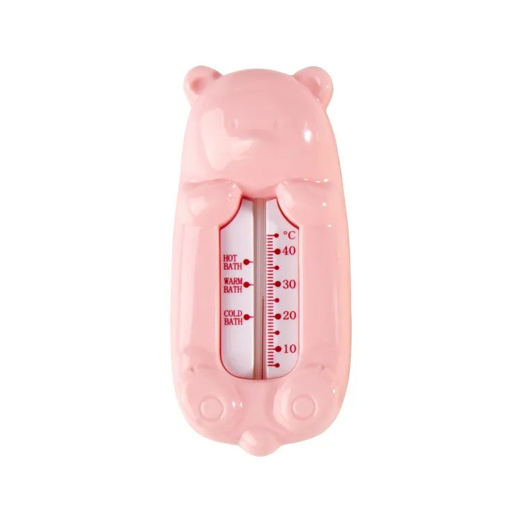 New Design Baby bath Supplies Near Water Thermometer ABS Plastic Glass Material Bathe Thermometer For Toddler