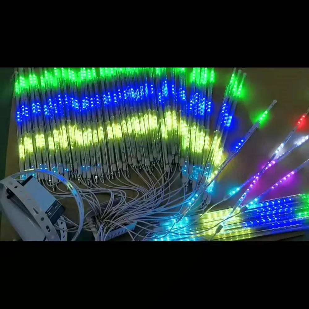 Светодиодные красивые фейерверки Рождественские огни для наружного освещения