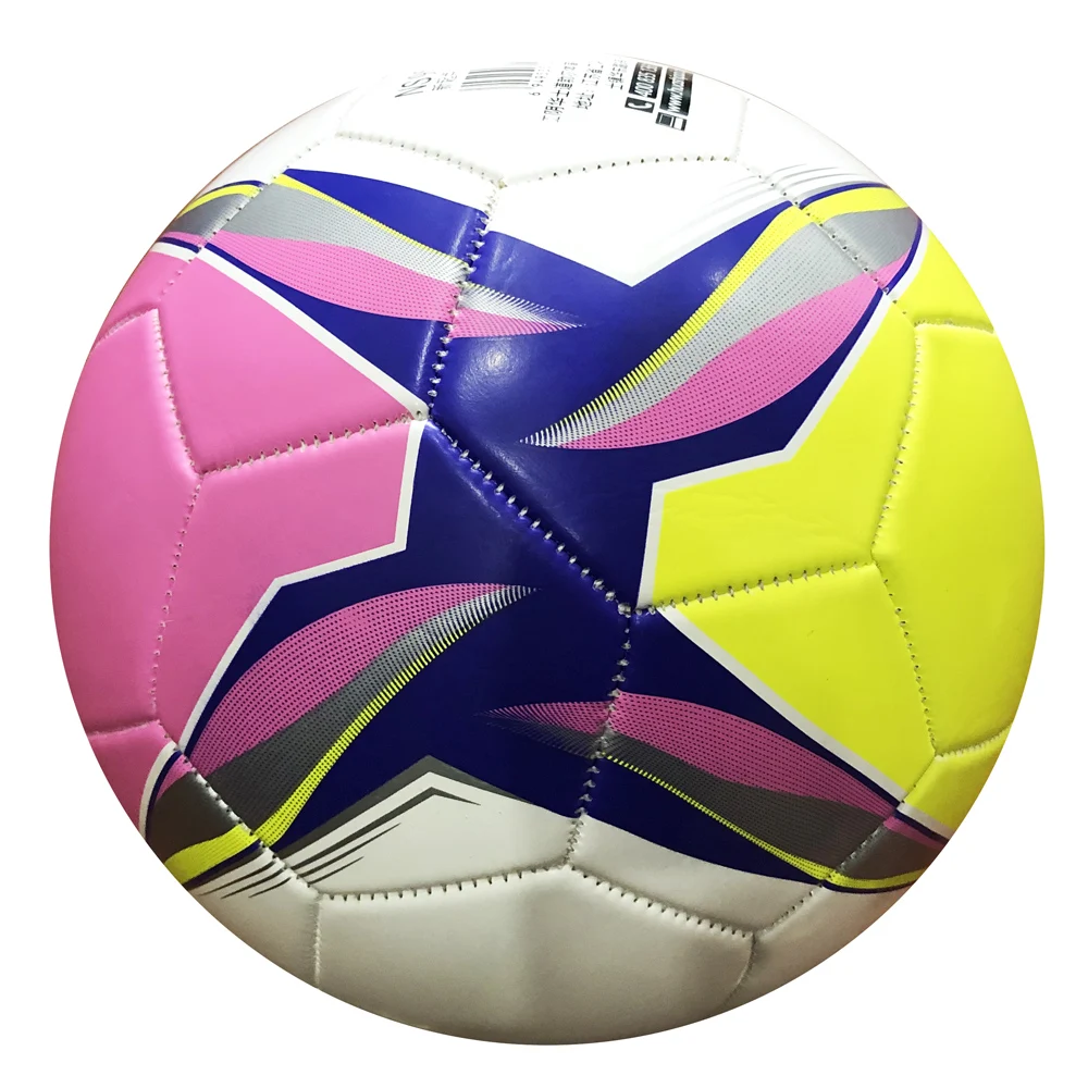 custom 2.7mm pvc leather size 3 4 5 football soccer ball