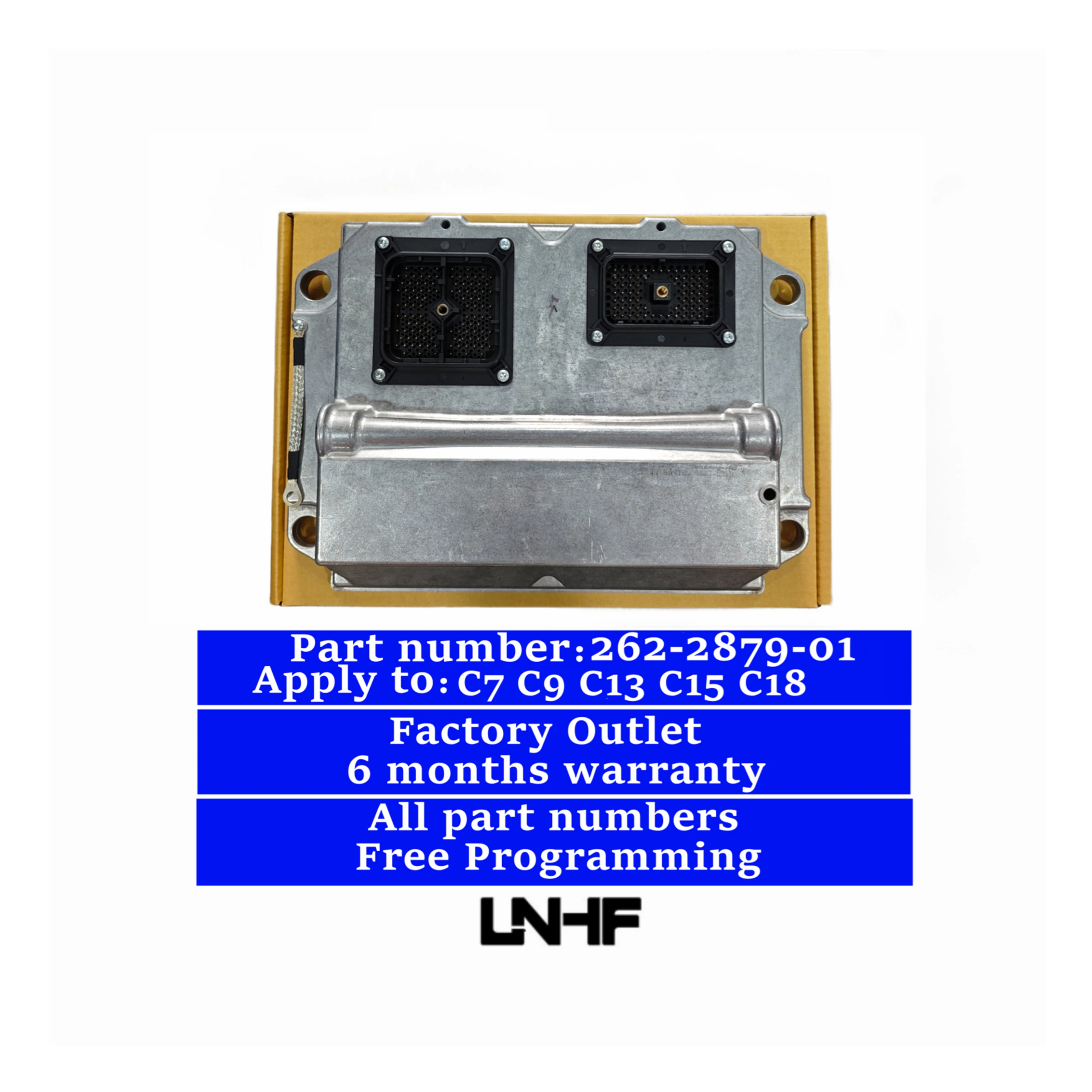 LNHF C7 C9 C13 C15 C18 324D 325D 329D 330D 336D New excavator Engine Control module ECM ECU 262-2879 2622879 3722905 372-2905