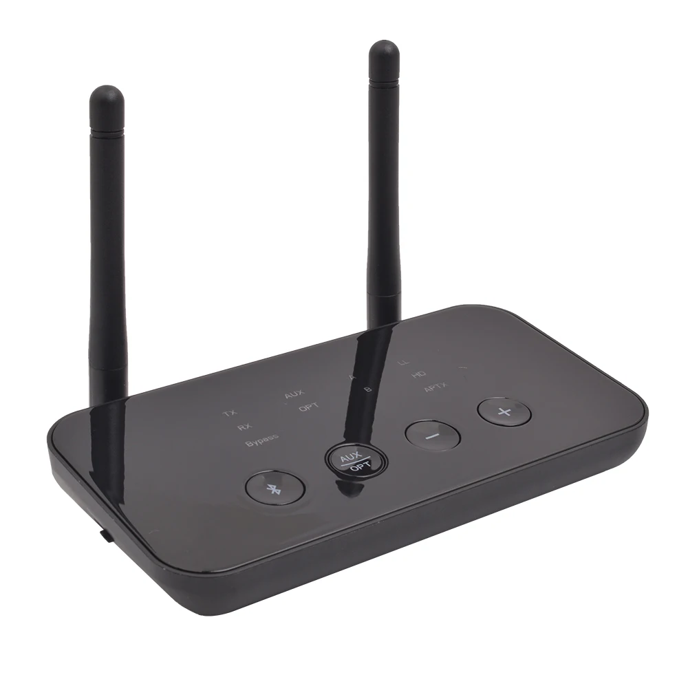 I5  Bluetooth Transmitter  Receiver for TV with Dual Link Capabilities Pass-Through Features and No Audio Delay