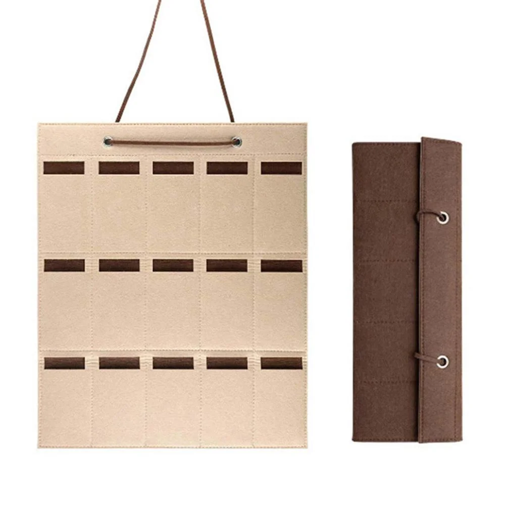 New Arrivals Accept Custom felt hanging storage sunglasses storage