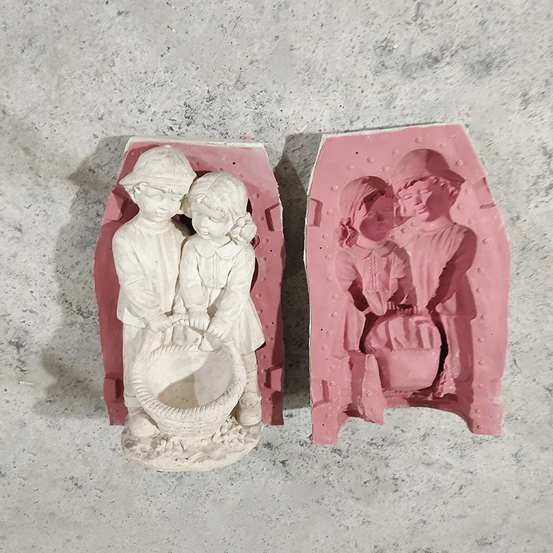 Various Beautiful Fiberglass Molds for Concrete Pot Custom Concrete Molds Garden Decoration Large Planter Molds for Concrete