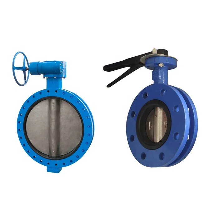 API/ANSI/DIN/JIS/ASME/Awwa EPDM PTFE PFA Rubber Lining Ductile Iron Cast Iron Wafer Lug Butterfly Valves