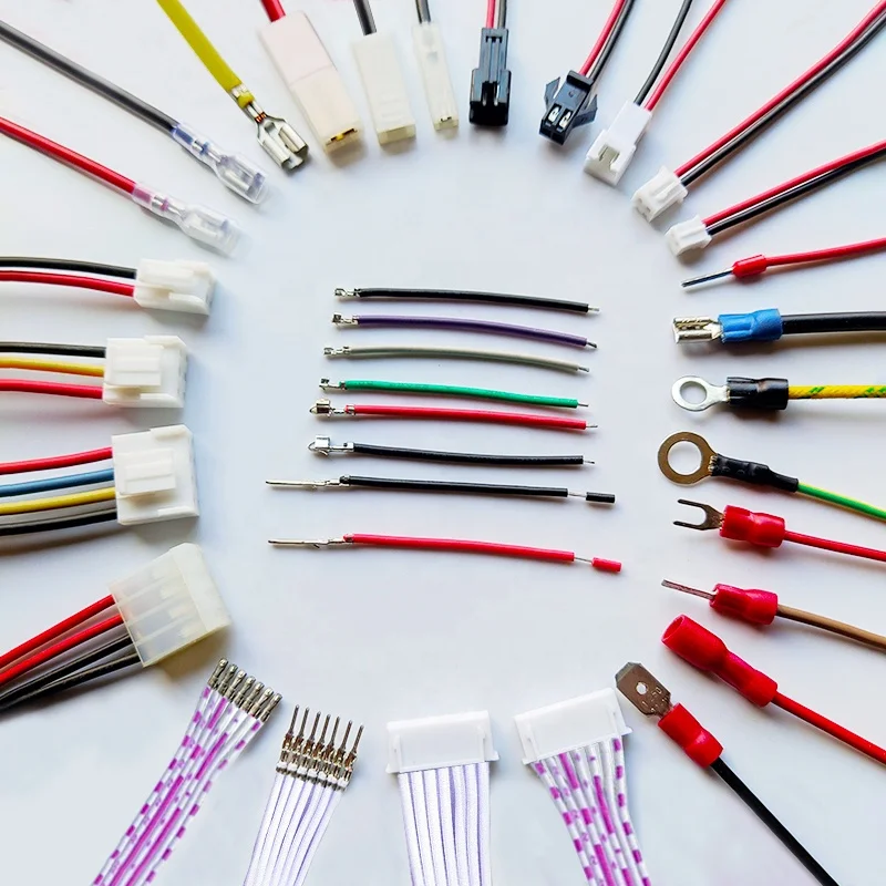 Custom Double End Mini Mirco JST ZH PH EH XH 1.5 2.0 2.54mm Pitch 2/3/4/5/6 Pin Connector Cable Assembly Wire Harnesses