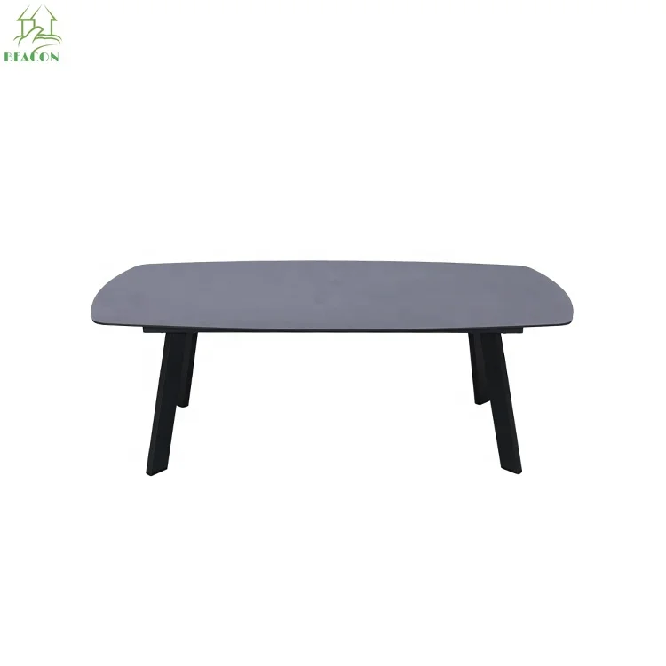 Simple Design Morden Sofa Set Luxury Outdoor Aluminum Furniture Hotel Restaurant Garden Waterproof Sofa Set