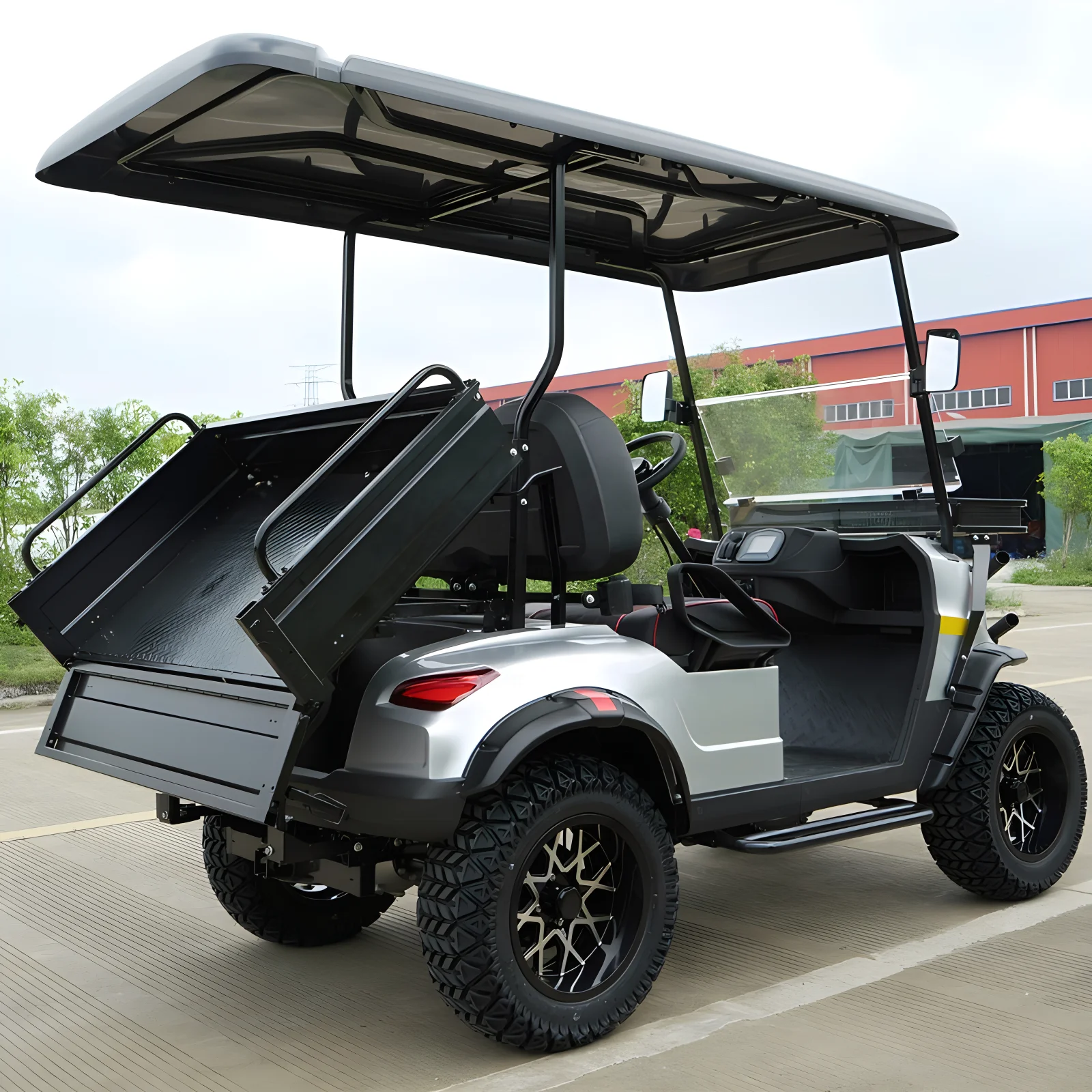 Fastest 24V Off-Road Electric Golf Cart with Lithium Battery 4-Passenger 72V and 48V Options for Ezgo Rxv Use