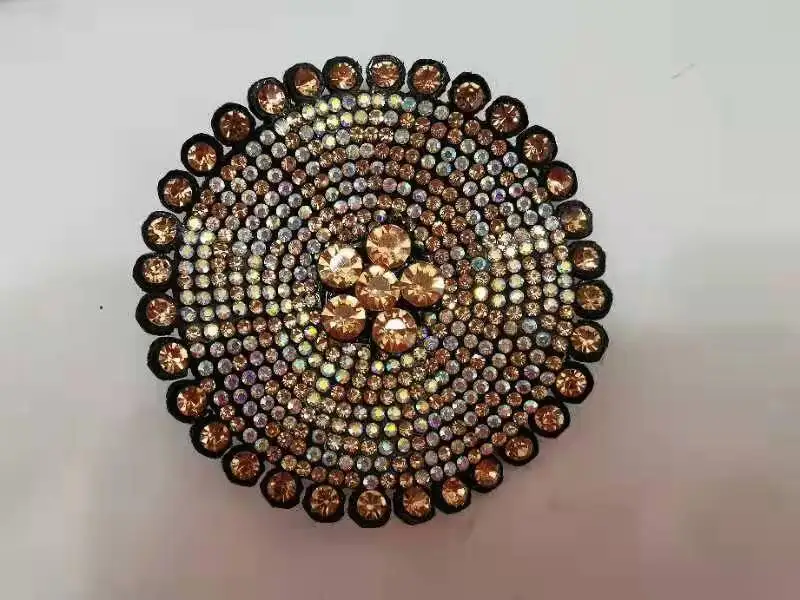 New Design Women sandals strap upper uppers for sandals with stones  Lady Slip on  Leisure Shoes Upper Summer