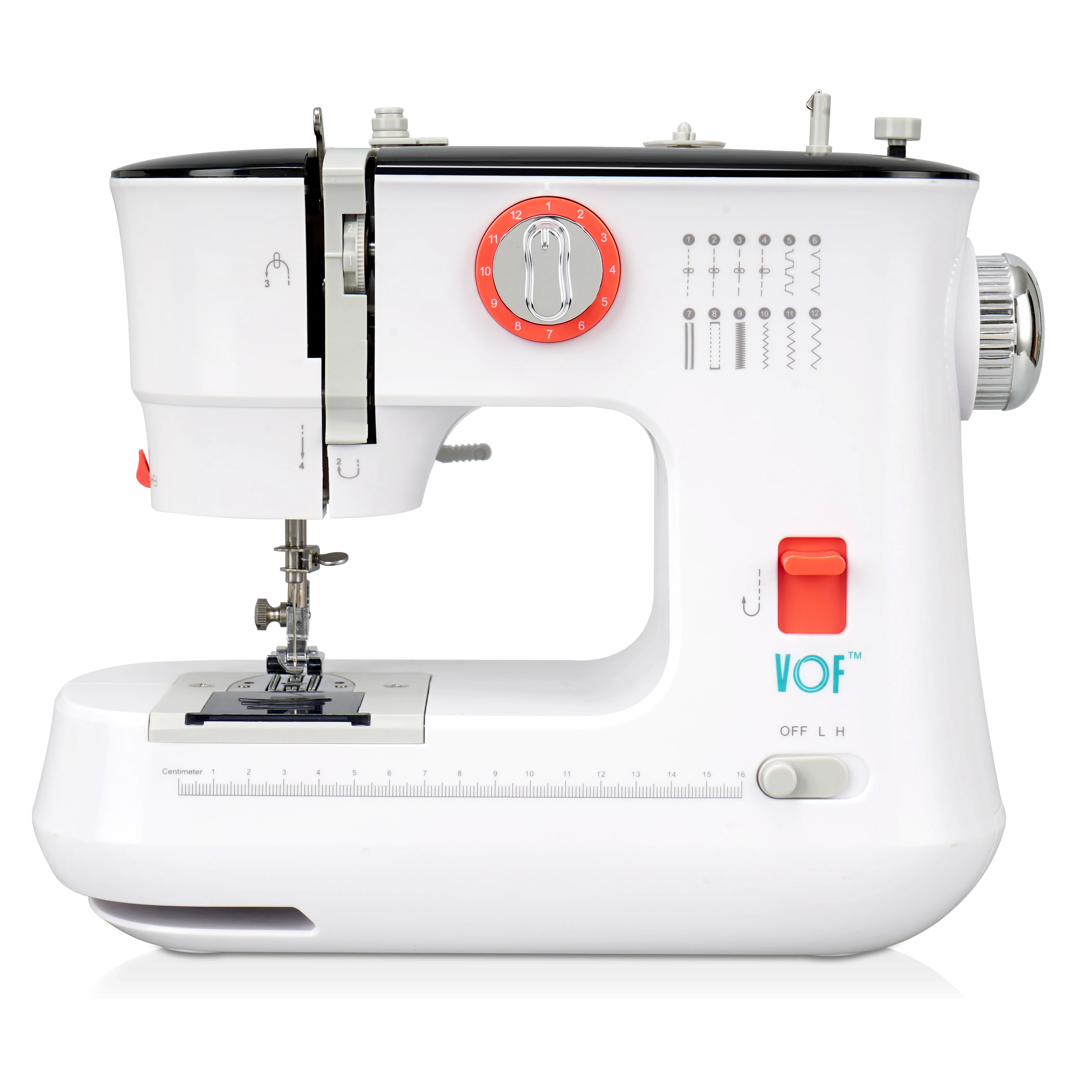 Domestic sewing machinery zigzag walking foot household sewing machine with factory price VOF 519