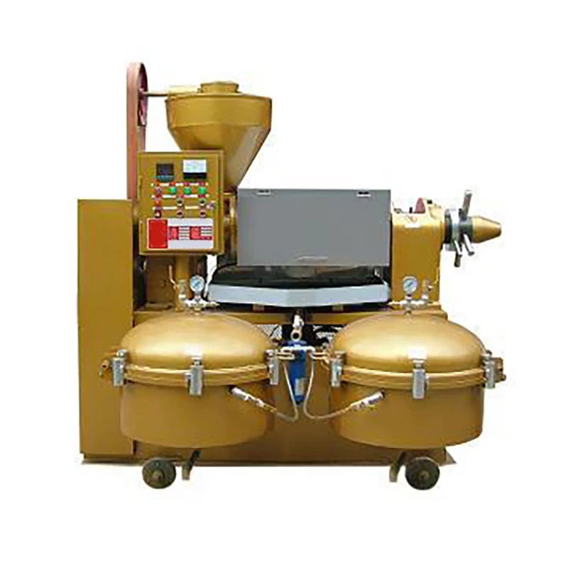 Automatic coconut oil press machine copra oil press expeller machine cooking oil press equipment with filter