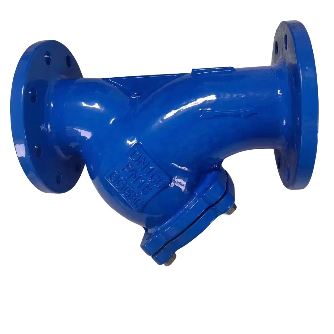 Factory Price Durable Filter Valve Y Straine PN16 Ductile Iron Flange DIN Y Type Strainer For Water Supply