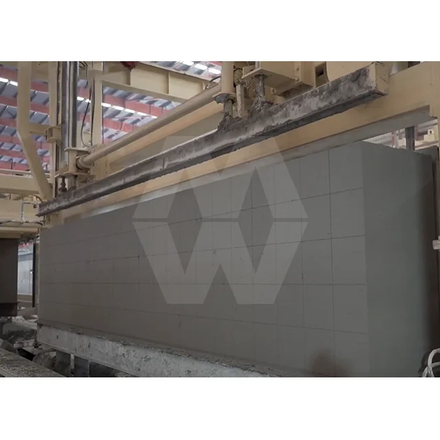 Steam-cured lightweight foam cellular aac automatic aerated concrete block plant aac brick equipments AAC Plant
