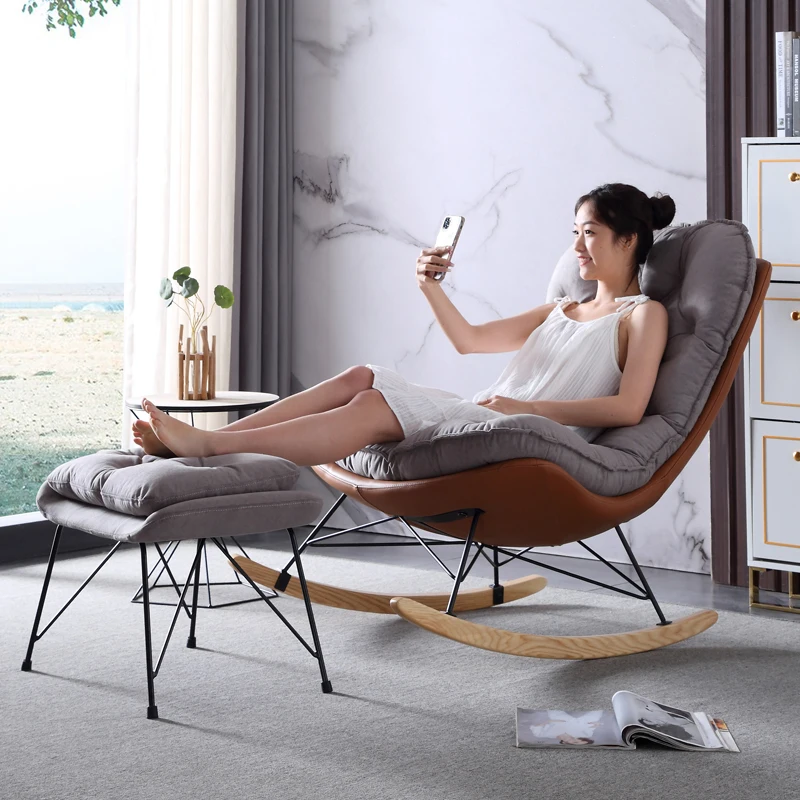 New Products Wholesale High Quality Popular Indoor Sofa Types Easy Rocking Chair Sofa For Living Room