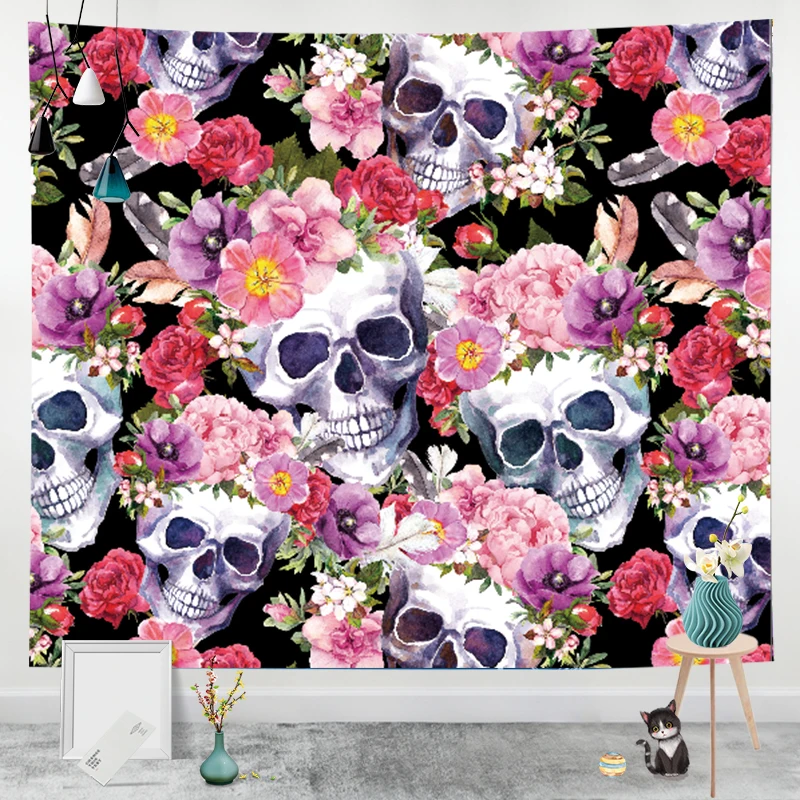 
New product supply free Sample Wall Hanging Tapestry Mandala city Wall Art Jesus Tapestry 