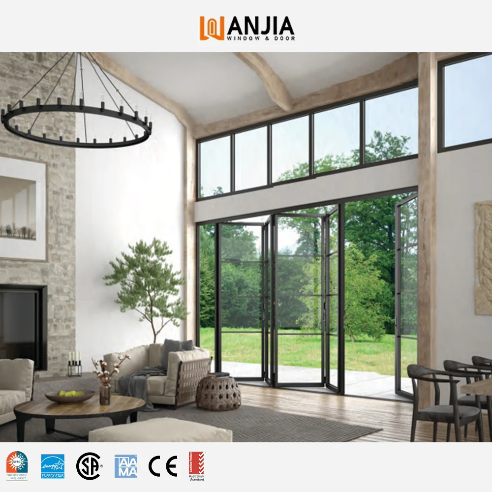 Алюминиевые двери с двойным остеклением