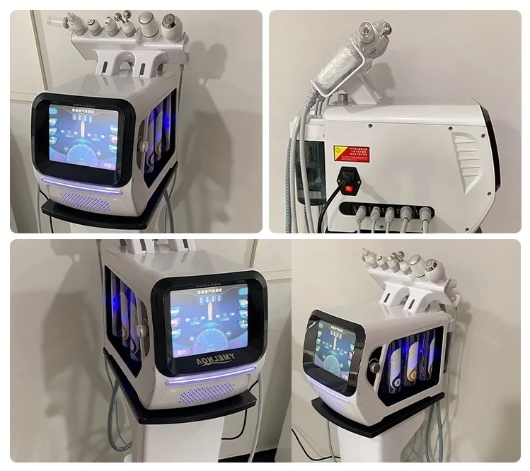 Hydro Beauty Facial Machine 6 In 1 Hydra Peel Hydradermabrasion Diamond Micro Dermabrasion For Sale