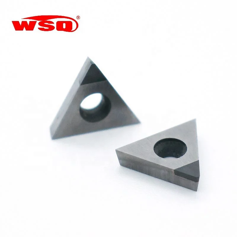 Customize TCGW PCD diamond turning insert for nonferrous metals materials