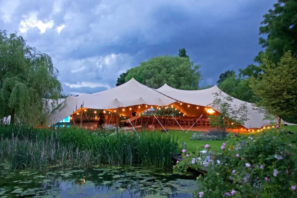 New style portable popular big bedouin luxury outdoor waterproof stretch event tent