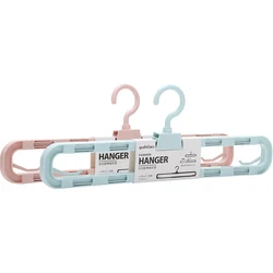 Multifunctional telescopic Hanger Home Clothes Towel Hangers For Coat and Pants Coat Clothes Hanger
