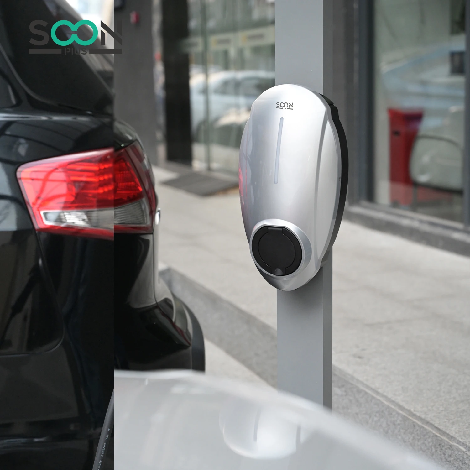 Factory Wabox 7kw OCPP AC Home Car Charger wallbox ev charger level 3 electric car charging solar ev charging station