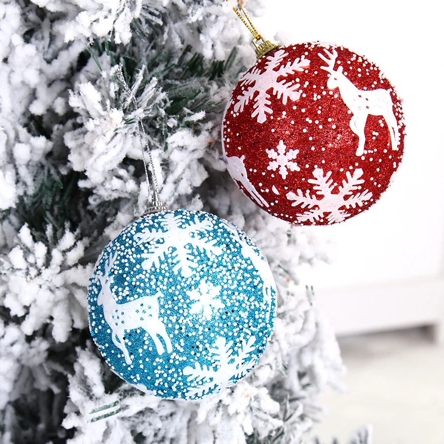 210709XL23 gift products accessories hanging ornaments toys festival accessories baubles decoracion supplies christmas balls