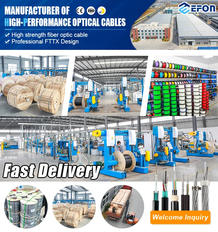 Aerial ADSS Single/Double HDPE Jacket 12 16 24 48 72 96 Core Single Mode Fiber Optic Communication Cable price per meter