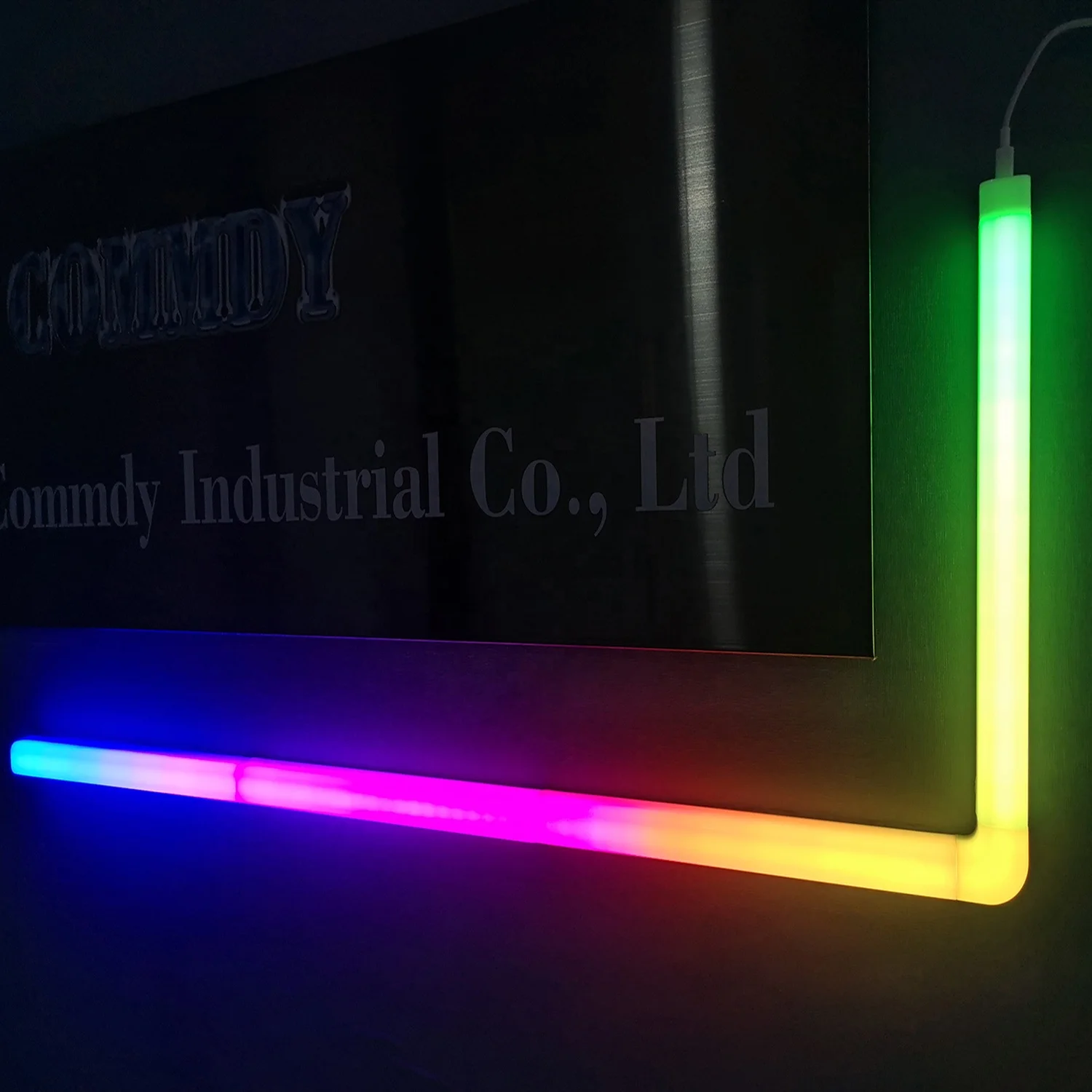 Atmosphere Light Bar Music Sync Smart Ambient Flow Lighting Sound Bar for Gaming TV background Lighting