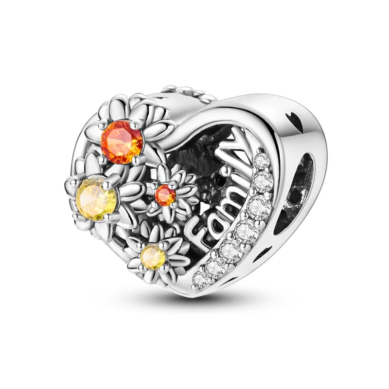 New 925 sterling silver Dumbbell Flower Mouse Unicorn Angel Pendant Beads Fit Original Pan Charms Bracelet DIY Jewelry