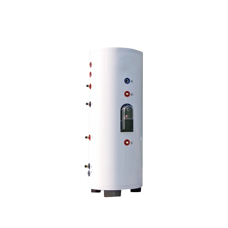 Flat Plate Solar Collector High Efficiency Solar Water Heater System Full Plate Copper Black Matte Painted