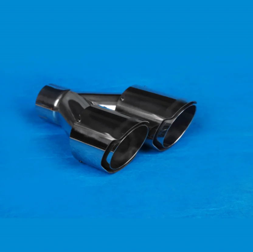 Stainless Steel Muffler Dual  Muffler End Pipe Auto Exhaust Tailpipes For Akrapovic Car Exhaust Tips