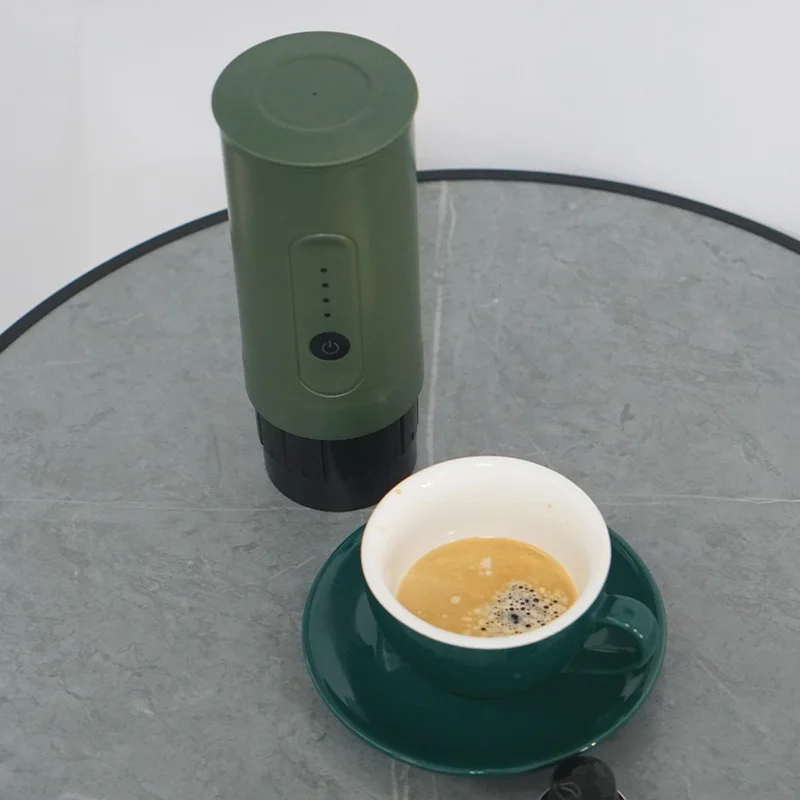 2024 New design Car Espresso Coffee Maker USB lithium battery coffee machine Portable Espresso Machine Italian Coffee Machine