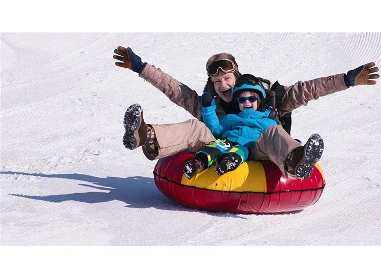 Inflatable Ski Jet Tube Inflatable Sled Tube Inflatable Snow Sledge Tube