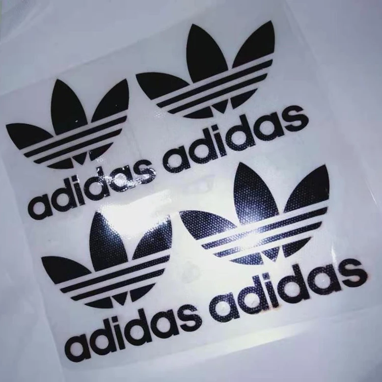  Высокое качество пользовательский дизайн логотип пластизол железо на отражающей виниловой наклейке лазерные тепловые переводы