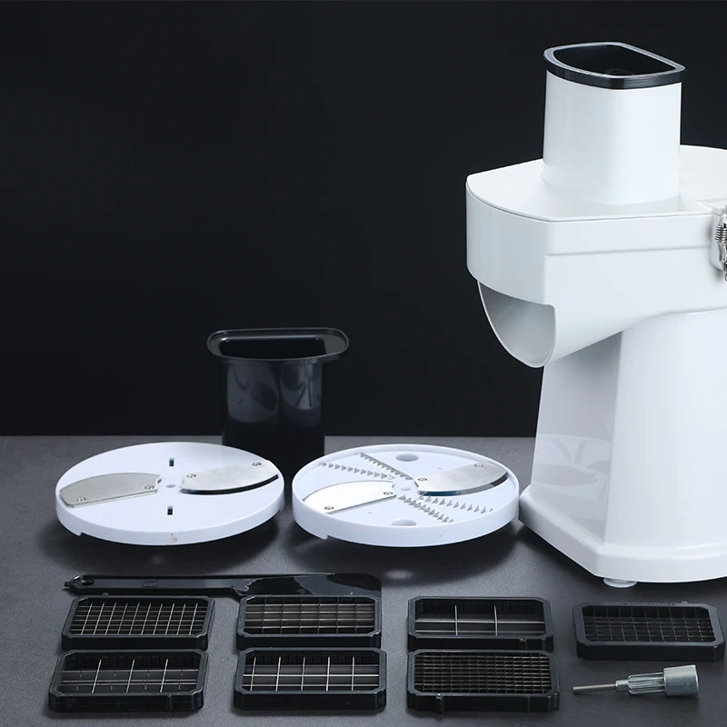 Kitchen small dicing machine carrot potato carrot slicer cucumber slicer small table vegetable cutting machine