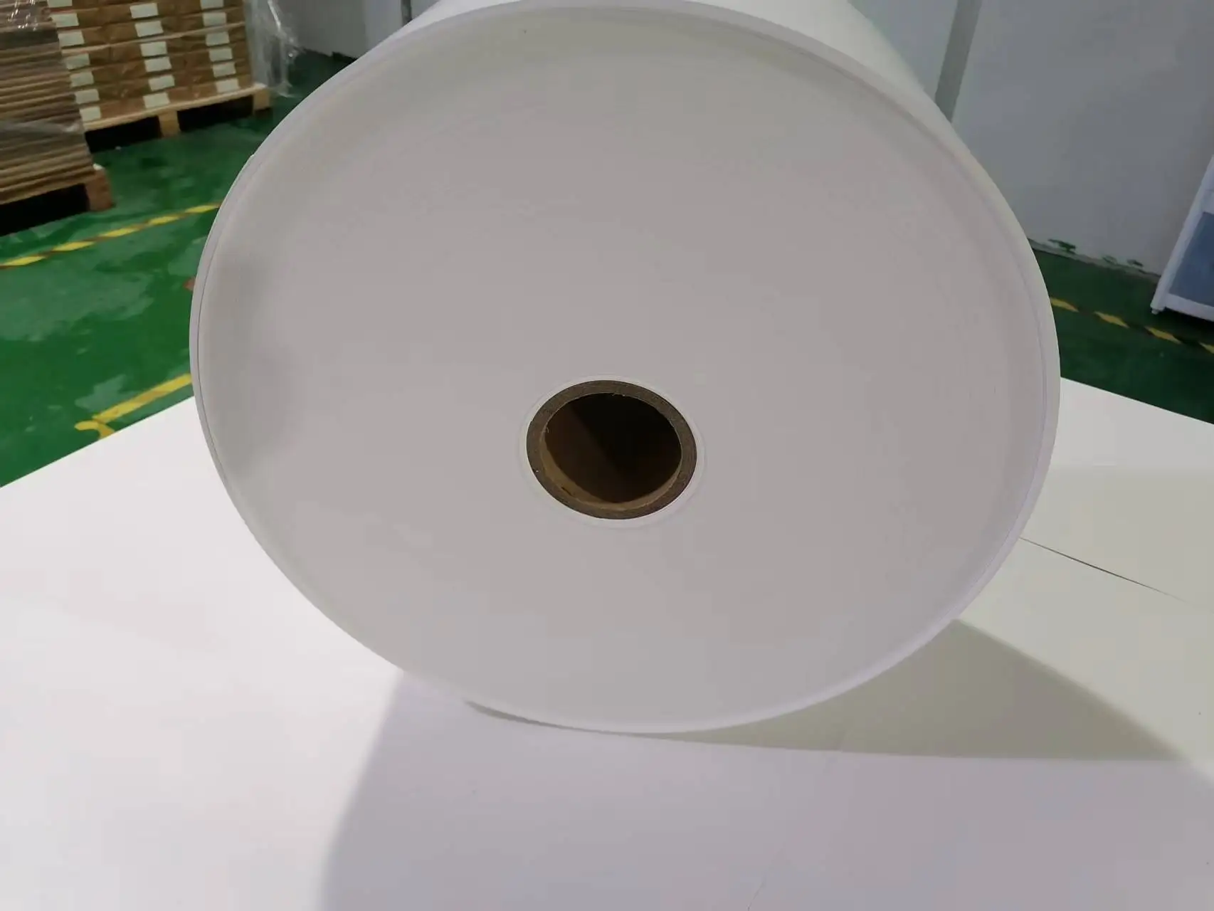 Wholesale China Supplier Polyester Matte Sticker Custom Sheets Matt Inkjet PP Synthetic Paper For Roll Up