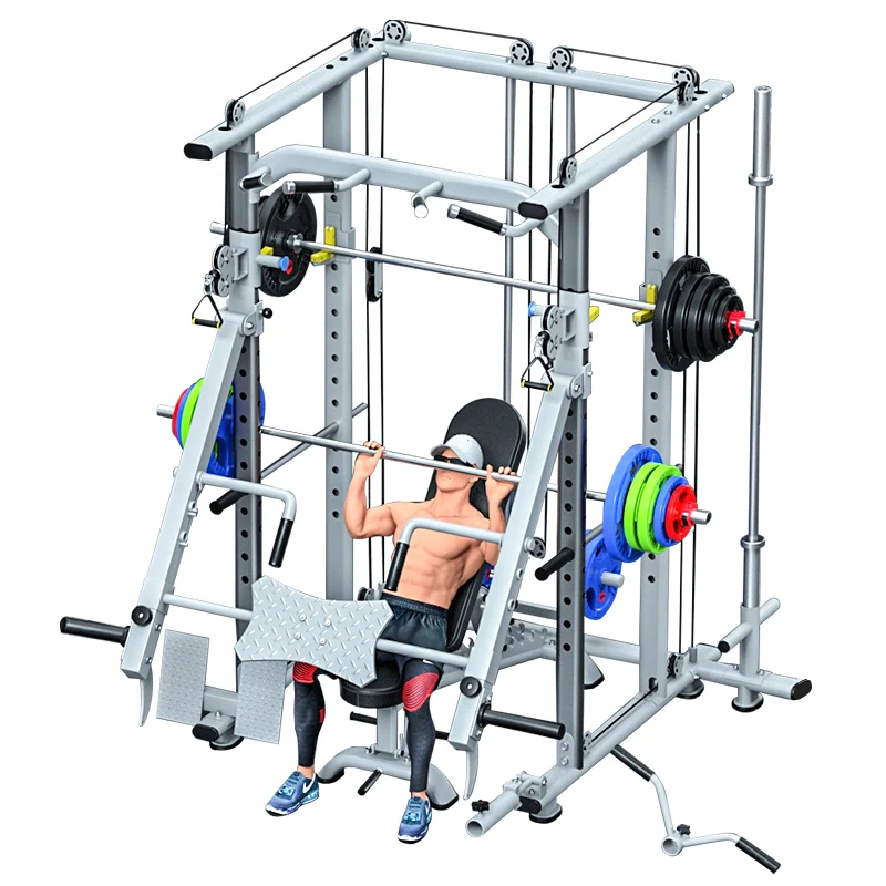 Squat rack small bird trainer frame type multi-functional fitness equipment Strength training equipment