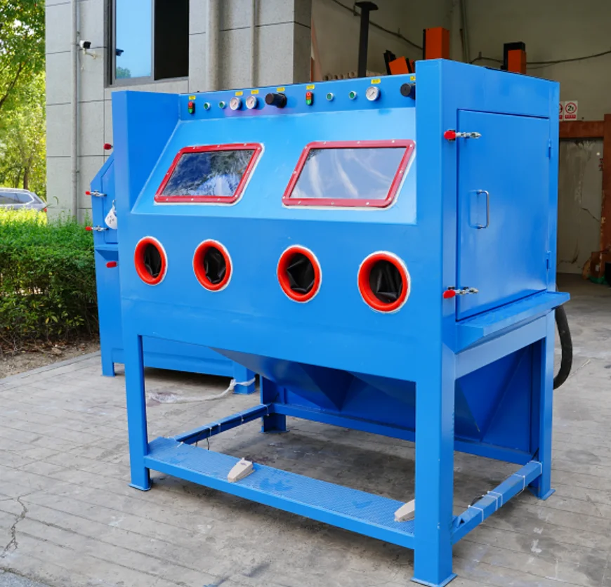 Muti Station Vapour Sand Blasting Machines