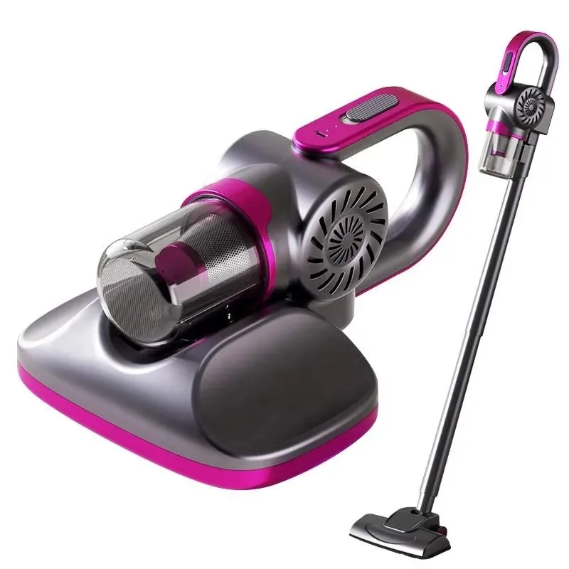 Strong Suction Handheld Wireless Car Home Use Vacuuming Mopping Removing Cat Dot Hair Mite Vacuum Cleaner