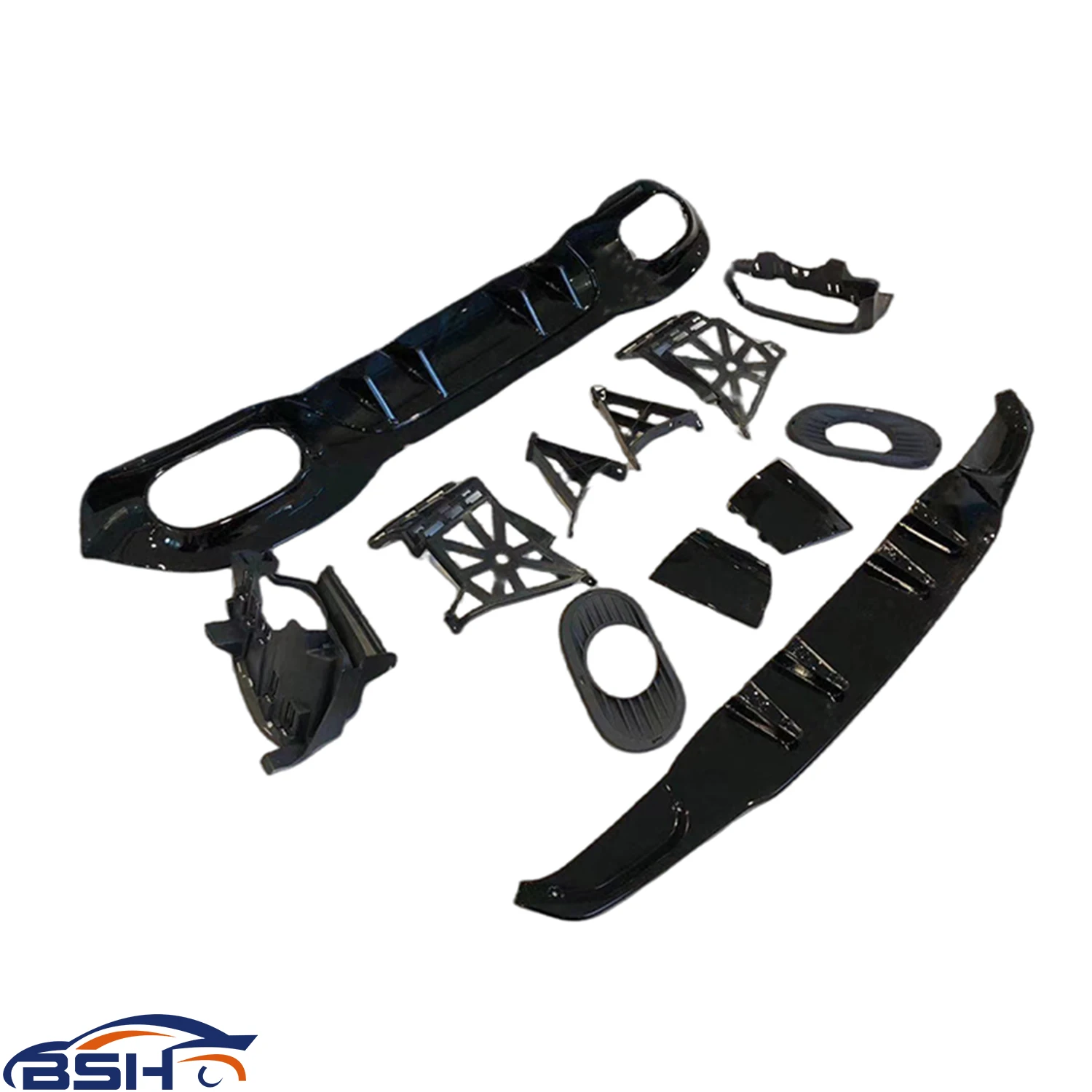 Car Accessories A35 Style Rear Diffuser For BENZ W177 AMG Sedan 2019-2022