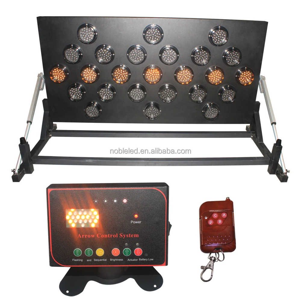 Factory Production Led Warning Light for sale Hot Sell  Yellow Led Arrow Board Price