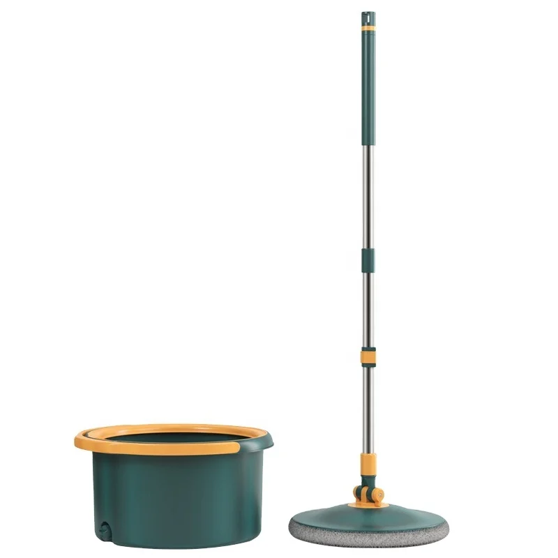 Household rotary mop lazy hand wash can be drained with water mop god dehydrating mop  bucket home