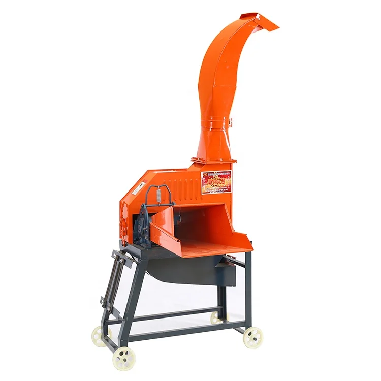 Manufacturer Cow Feed Straw Hay Forage Silage Grass Chopper Chaff Cutter Machine