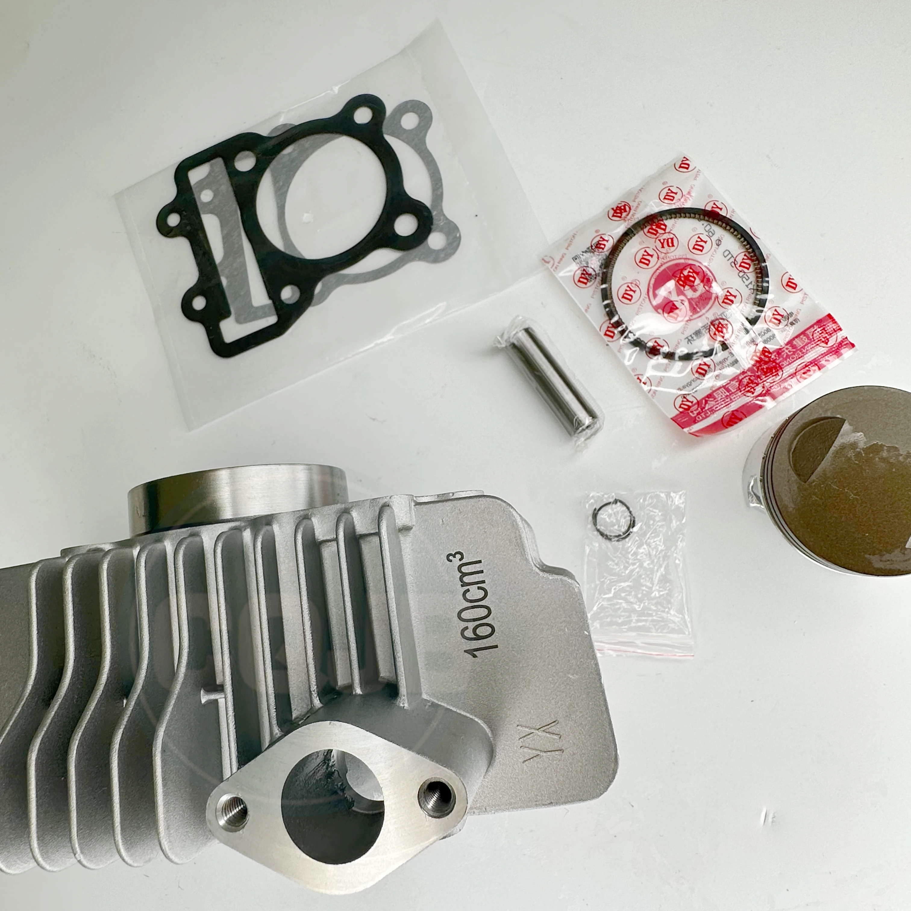 CQJB motorcycle cylinder block kit yinxiang 160cc YX160CC cylinder kit