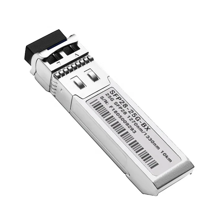 Cisco SFP-25GBX-U-10 Compatible 25GBASE-BX10-U SFP28 Tx1270nm/Rx1330nm 10km Transceiver Module